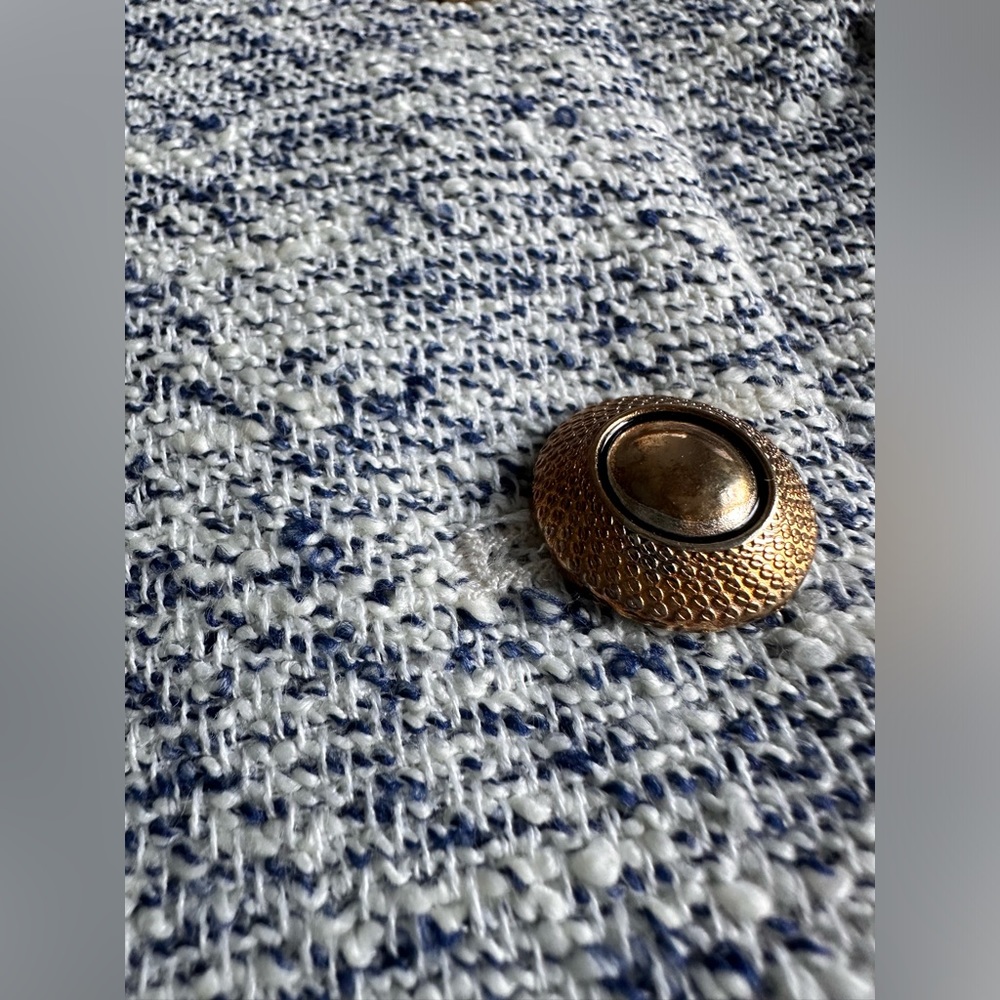 ZARA tweed crop blazer NWT - Picture 4 of 5